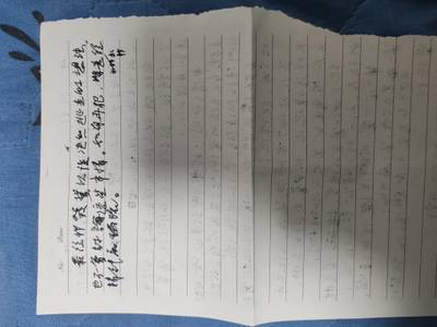 因爲和劉密謀逃出去被罰的檢討-2